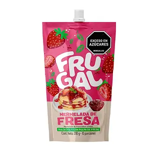 Mermelada Frugal Fresa Doypack 200g