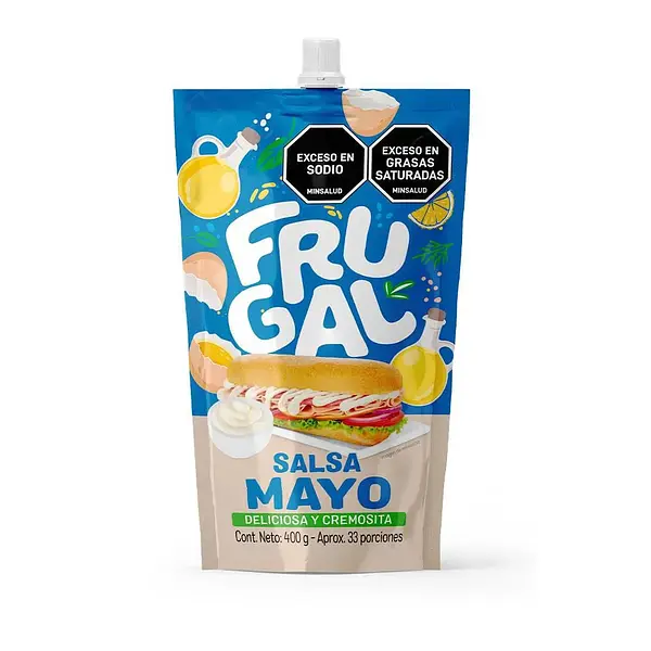 Mayonesa Frugal Doypack 400g