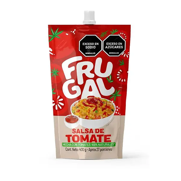 Salsa De Tomate Frugal Doypack 400g