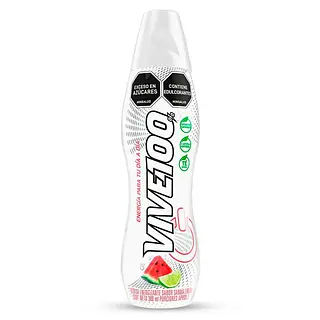 Bebida Energizante Vive 100% Sandia-Limon 380ml
