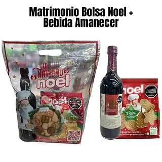 Matrimonio Bolsa Noel + Bebida Amanecer
