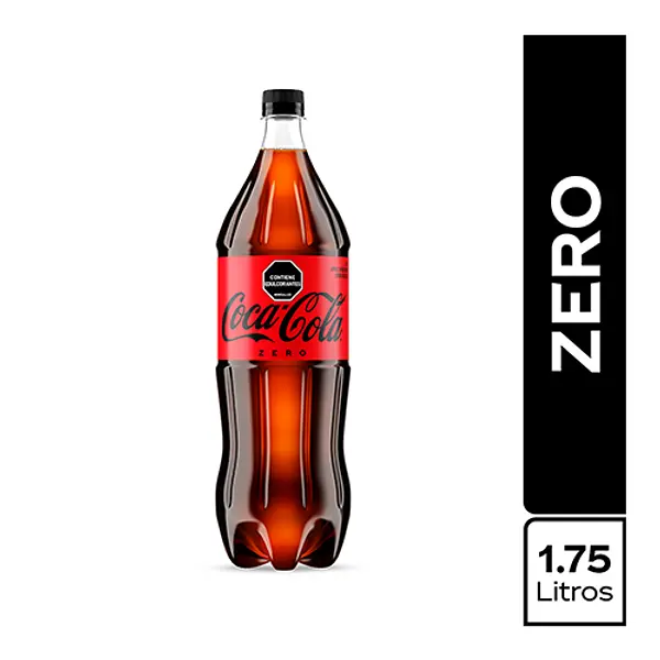 Gaseosa Coca Cola Zero 1.7l