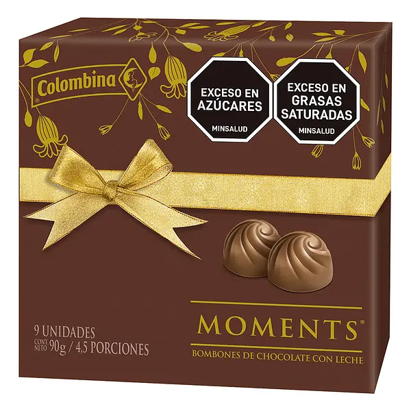 Bombones De Chocolate Moments 90g