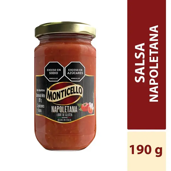Salsa Monticello Napolitana 190g