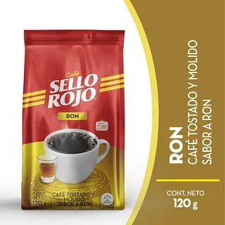 Cafe Sello Rojo Ron 120g