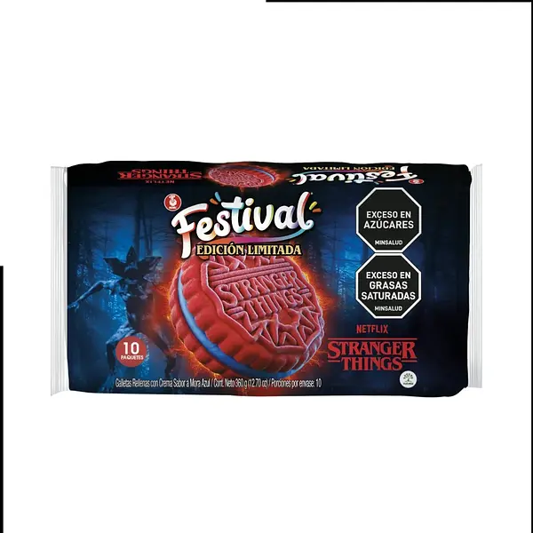 Galleta Festival Stranger Thimngs 10*36g
