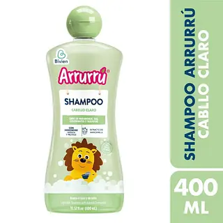 Shampoo Arruru Cabello Claro 400ml