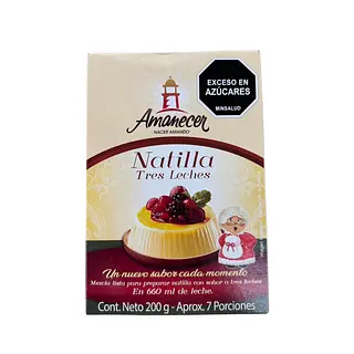 Natilla Amanecer Tres Leches 200g