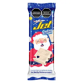 Chocolatina Jet Barra 50gr Navidad