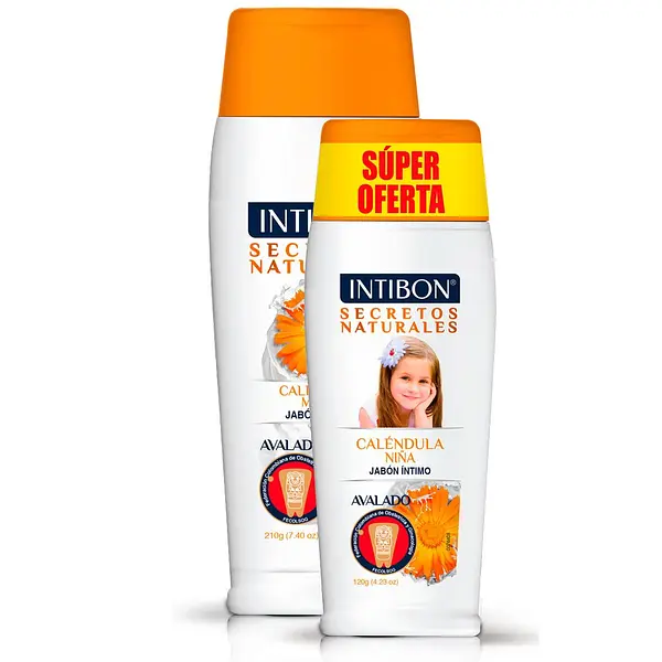 Jabon Intimo Intibon Calendula 210ml + 120ml