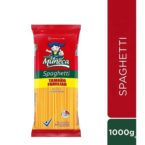 Pasta La Muñeca Spaghetti 1000g