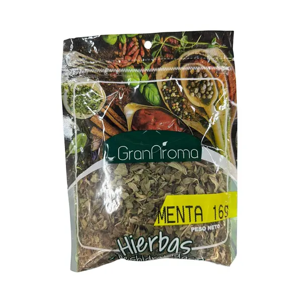 Granaroma Hiervas Desidratadas Menta X 16gr