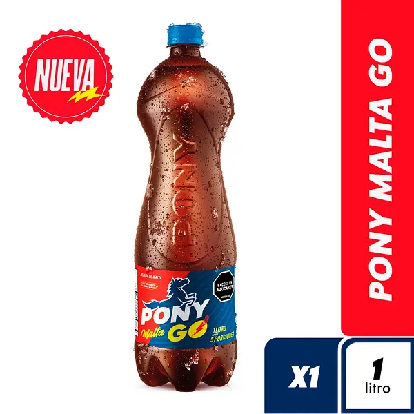 Bebida Pony Malta Go Pet 1l