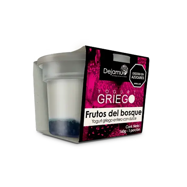 Yogurt Griego Dejamu Frutos Del Bosque 160g