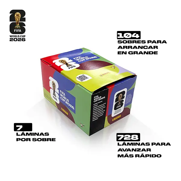 Panini Caja De Sobres Copa Mundial 2026