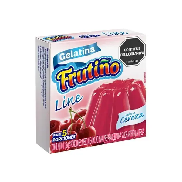 Gelatina Frutiño Line Cereza 11.2g