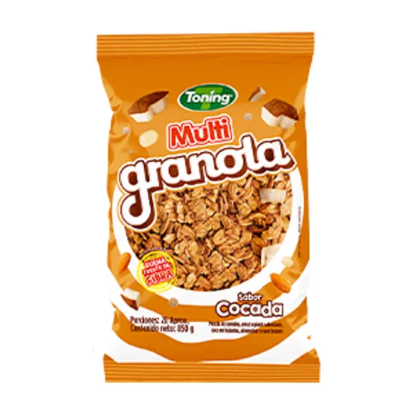Multigranola Toning Cocada 850g