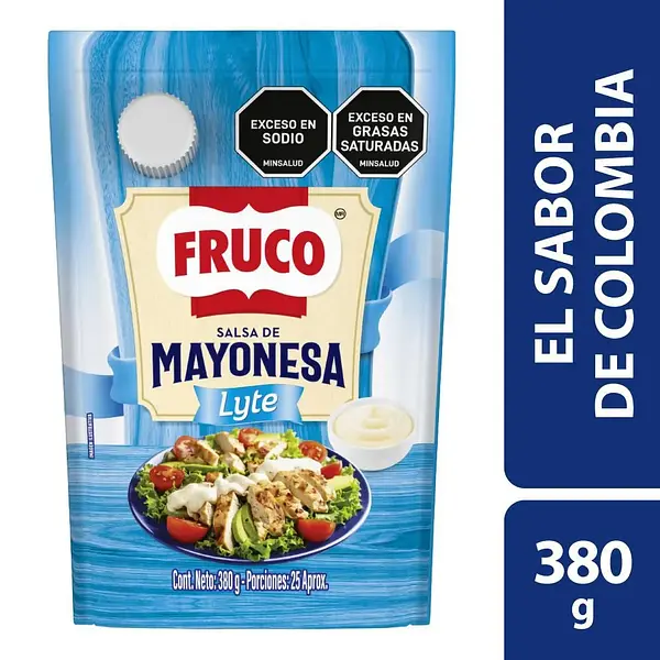 Mayonesa Light Fruco 380g