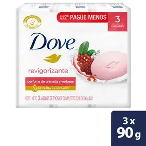 Jabon Dove Gofresh Revigorizante 3*90g