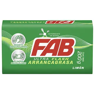 Jb Fab De Barra 200g Limón