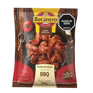 Alitas Bbq Bucanero 900gr