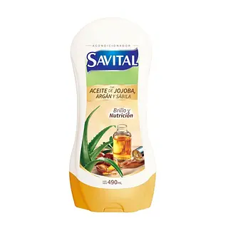 Acondicionador Savital Argan Y Jojoba 490ml