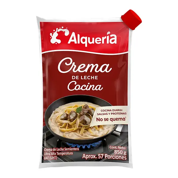 Crema De Leche Alqueria Cocina 850g