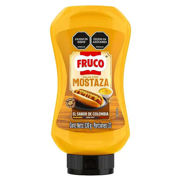 Mostaza Fruco Squeeze 330g