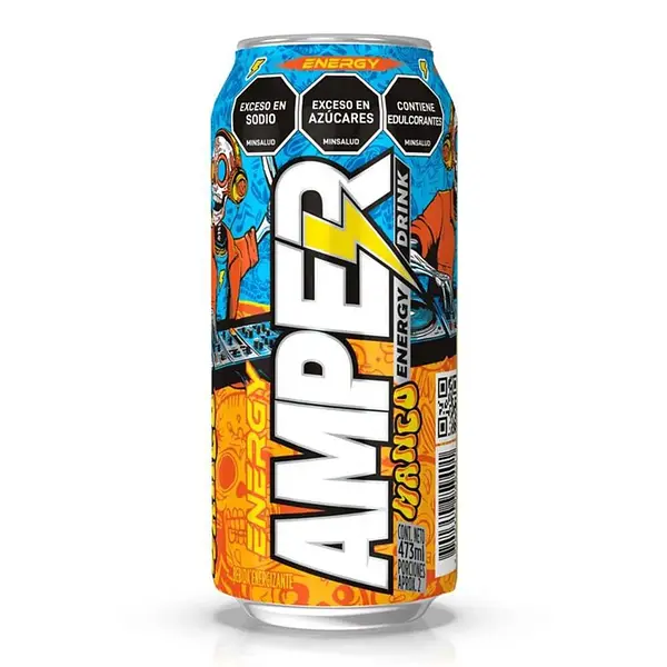 Bebida Energizante Amper Mango 473ml