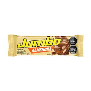 CHOCOLATINA JUMBO ALMENDRAS 100G