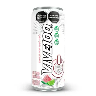 BEBIDA ENERGIZANTE VIVE 100% SANDIA-LIMON LATA 310ML