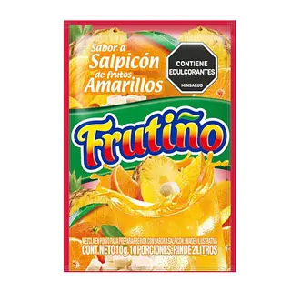 FRUTIÑO SABOR SALPICON DE FRUTOS AMARILLOS 2L 10G