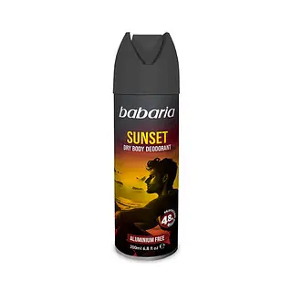 DESODORANTE BABARIA BODY SUNSET 200ML