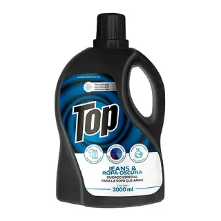 DETERGENTE TOP JEANS Y ROPA OSCURA 3000ML