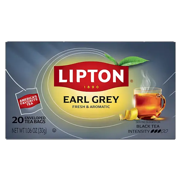 TE LIPTON BLACK EARL GREY 20 UND