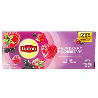 TE LIPTON RASPBERRY & ELDERBERRY 20 UND
