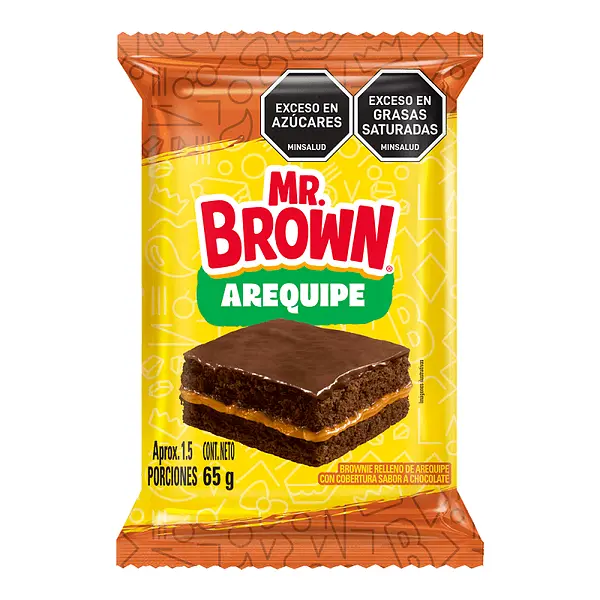 Brownie Mr Brown Arequipe 65g